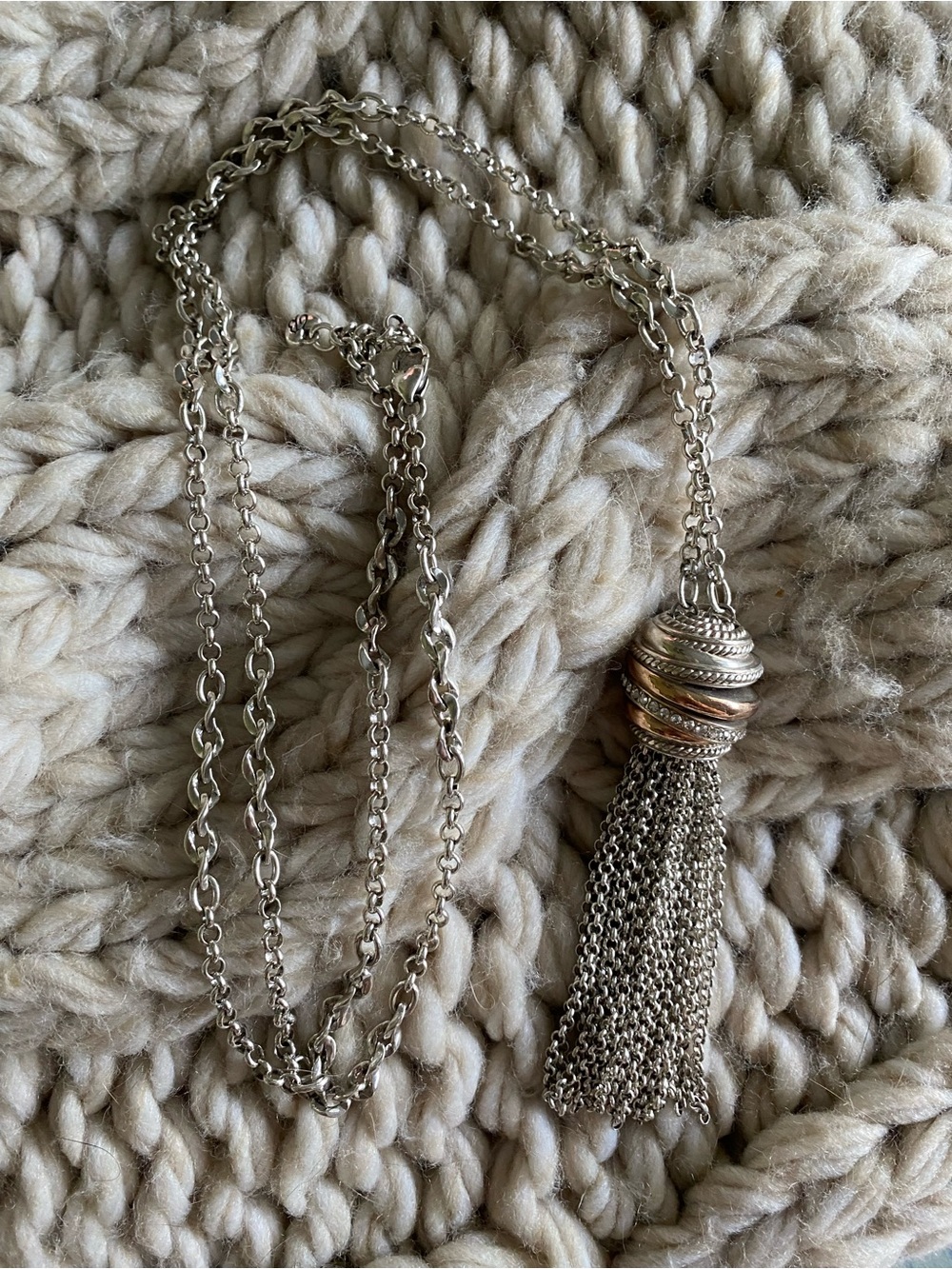 Brighton Neptune’s Rings Tassel Pendant Necklace